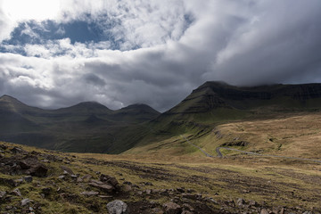 landscape in the mountains