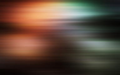 Abstract light effect texture green orange wallpaper 3D rendering