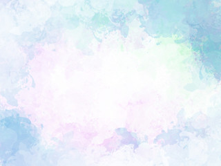 Abstract beautiful Colorful watercolor illustration painting background and backdrop.