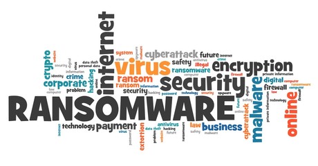 Fototapeta premium Ransomware virus