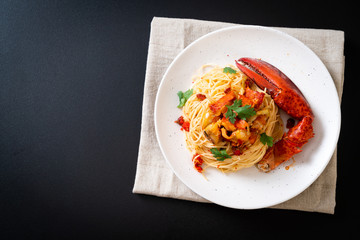 Pasta all'astice or Lobster spaghetti