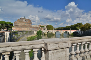 Vista di Castel Sant' Angelo, Roma