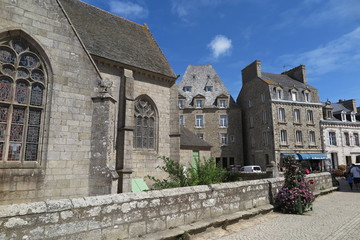 Fototapeta na wymiar Kirche Notre-Dame de Croaz Batz in Roscoff, Bretagne