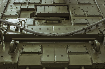 background metal armor military coverage