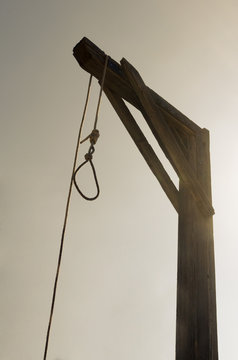 gallow and hangman noose