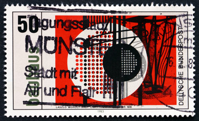 Postage stamp Germany 1983 Light Space Modulator