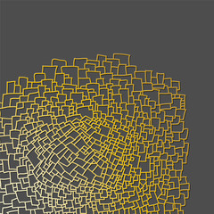 Vector illustration with abstract splinters.  Illustration 10 version