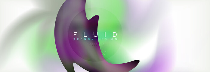 Abstract background holographic liquid colors design