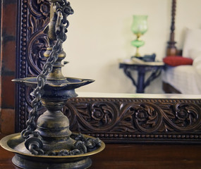 Fototapeta na wymiar Antique Lamp