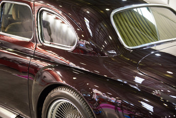 Luxury retro car