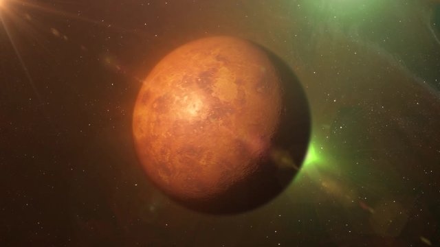 HD Alien Planet On Space And Stars Background/
Animation of a planet background, with stars light effect and nebula background