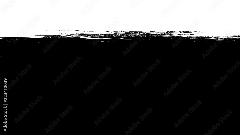 Poster 4k paint brush stroke transition wipe on and off/ animation of a black and white abstract paint brus