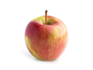 red apple on a white background