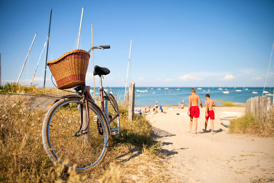 Noirmoutier, Île vendéenne, ses plages et ses vélos