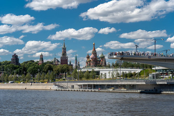 Obraz na płótnie Canvas Moscow view