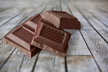 Dark Chocolate Blocks and Pieces