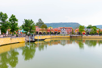 Obraz premium The Verona Tublan in Thailand, The Verona at tublan, Prachinburi province, Thailand