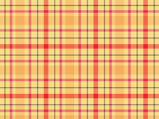 Striped and plaid colorful fabric pattern. Plaid background pattern texture