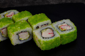 Japanese roll with prawn