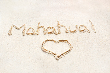 Handwriting words 