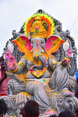 Anaipatti, Tamilnadu - India - September 15 2018: First Day Of The Ganesh Chaturthi Festival