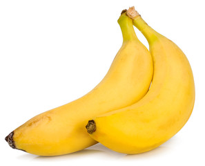Bananas isolated on white background