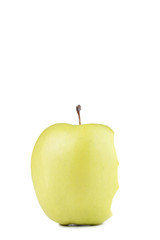 Green apple isolated on white background