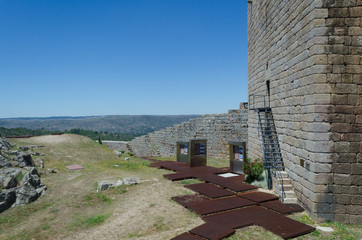 Fototapeta premium Castle of Celorico da Beira, district of Guarda. Portugal