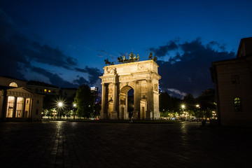 Fototapeta premium Arco della Pace