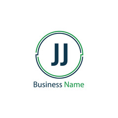 Initial Letter JJ Logo Template Design