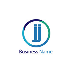 Initial Letter JJ Logo Template Design
