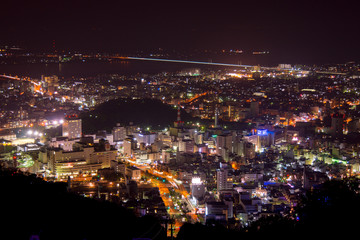 [徳島県]眉山からの徳島夜景