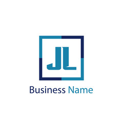 Obraz premium Initial Letter JL Logo Template Design