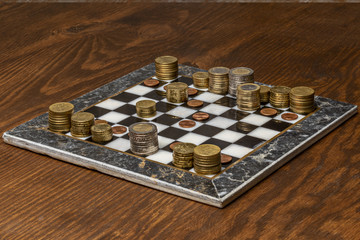 Schachspiel mit Narrenmatt