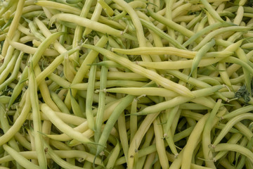 pile of green beans
