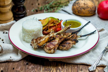 Rack of lamb