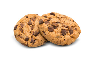 Chocolate chip cookie - obrazy, fototapety, plakaty