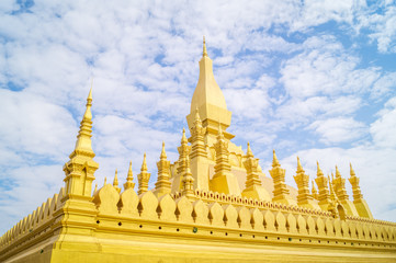 Pha That Luang in Laos