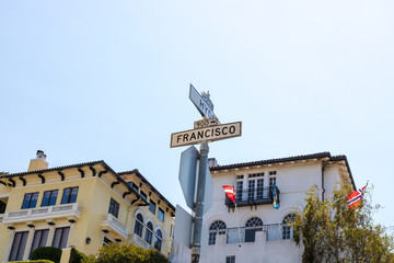 Typical San Francisco downtown street