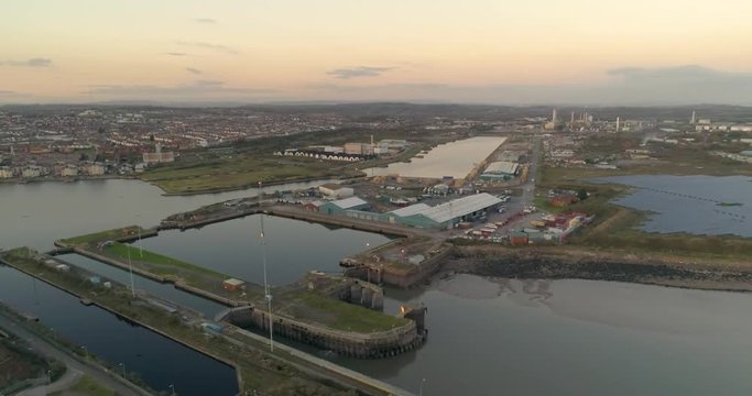 Barry Docks from Jacksons Bay.
