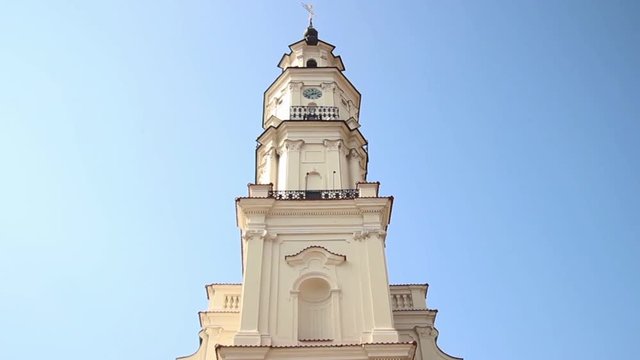 Wedding Hall Tower (White Swan) of Kaunas, Lithuania