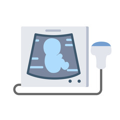 Medical ultrasound during pregnancy. Child