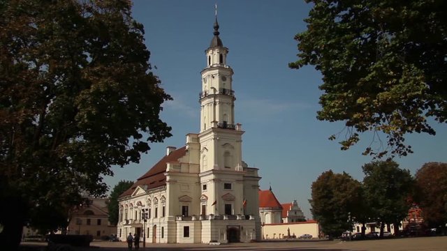 Town Wedding Hall (White Swan) of Kaunas, Lithuania