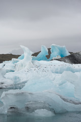 Jökulsárlón Gletscherlagune am Fuß des Vatnajökull, Island