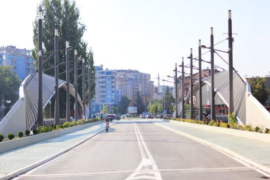 Mitrovica Bridge Over Ibar River