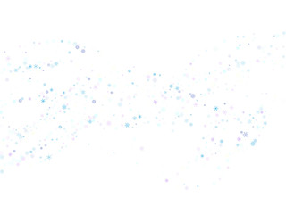 Falling down snow confetti, snowflake vector border. Festive winter, Christmas, New Year sale background. Cold weather, winter storm, scatter texture. Hipster snowfall falling snowflakes cool confetti