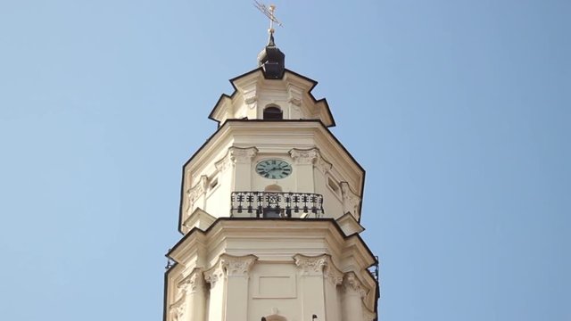 Wedding Hall Tower (White Swan) of Kaunas, Lithuania