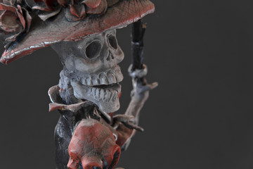 Puebla Death Sculpture Reaper
