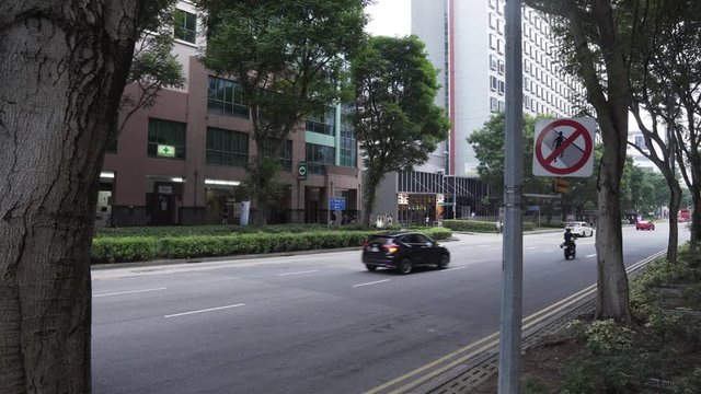 Bencoolen Street Singapore, Taken late afternoon outside Burlington Square