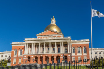 Obraz premium Massachusetts State House in Boston